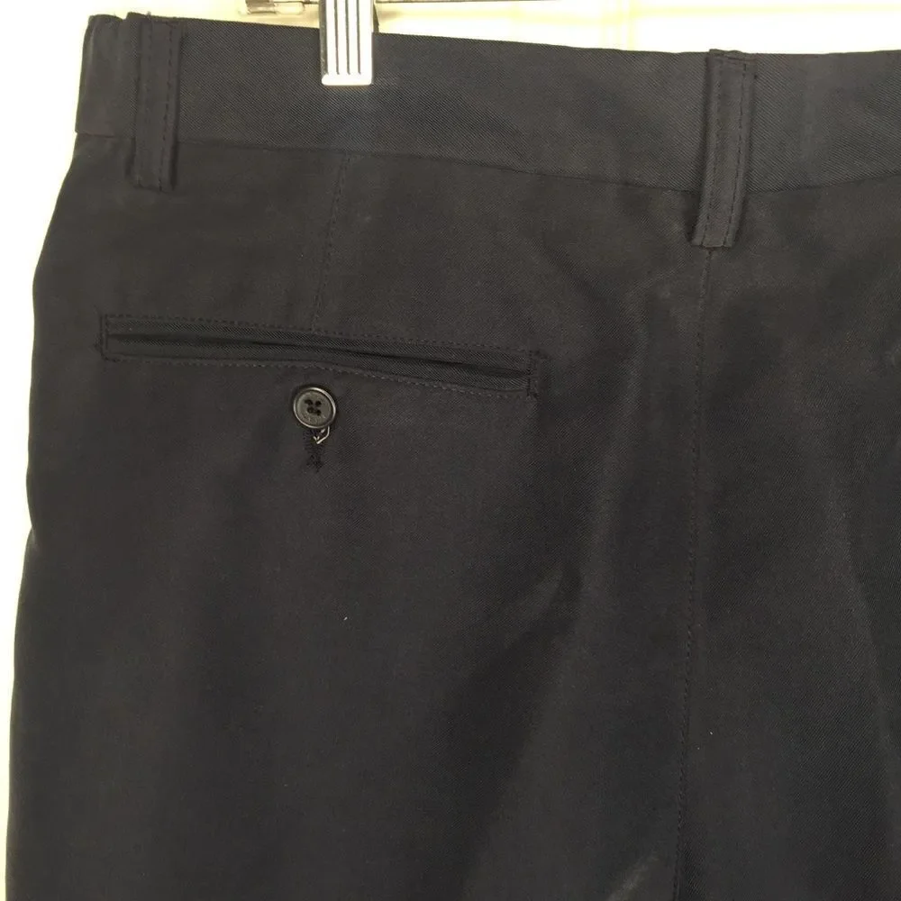 Alfani Walkshort Navy Flexible Waistband